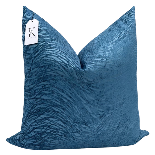 Turquoise Whimsicle Pillow