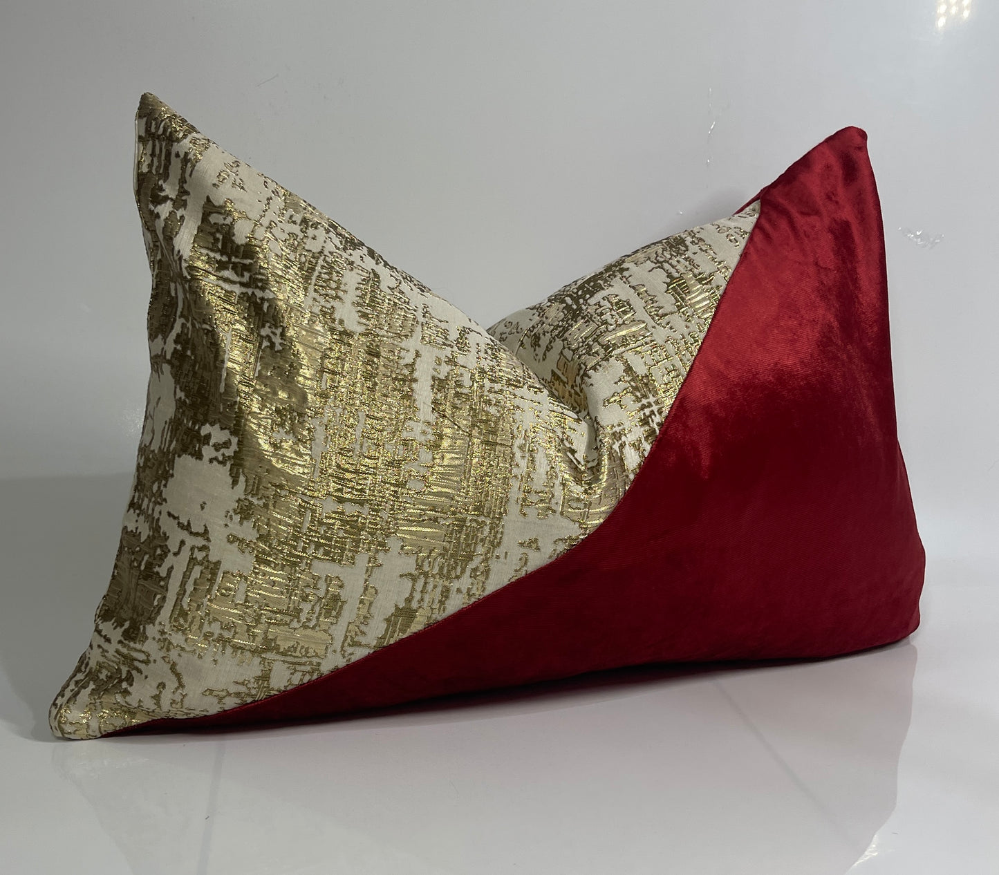 Frosted Scarlet Pillow