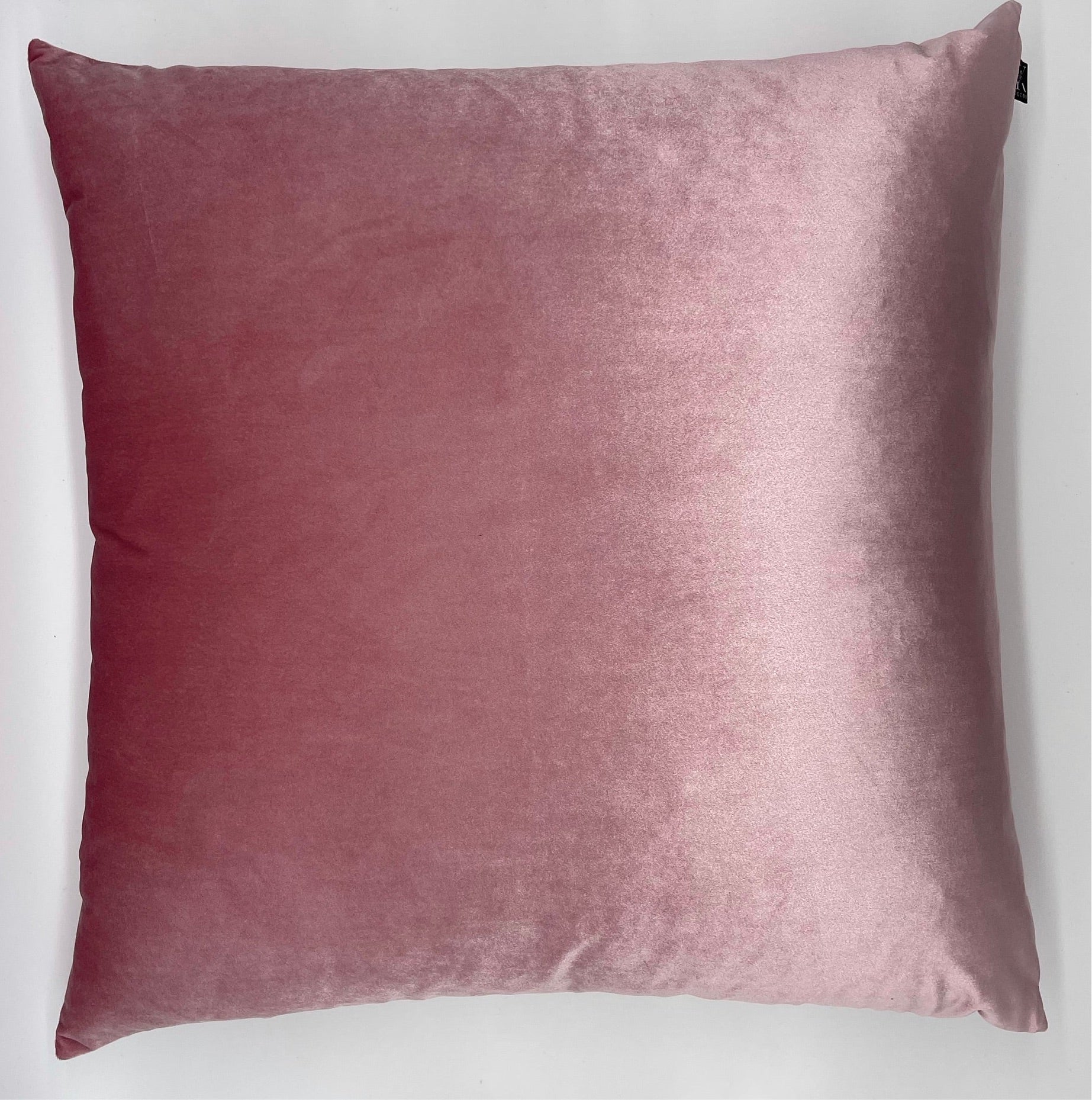 Blush Pink Velvet Throw Pillow Cover