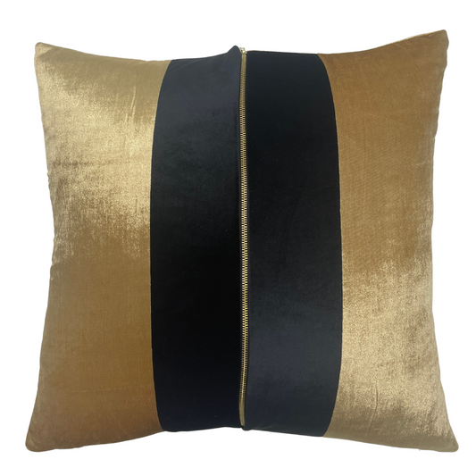 Velvet Zipper Pillow