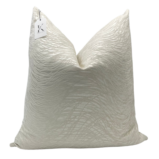 Ivory Whimsical Pillow