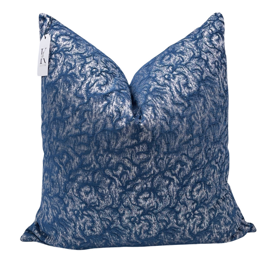 Tsunami Blue Pillow