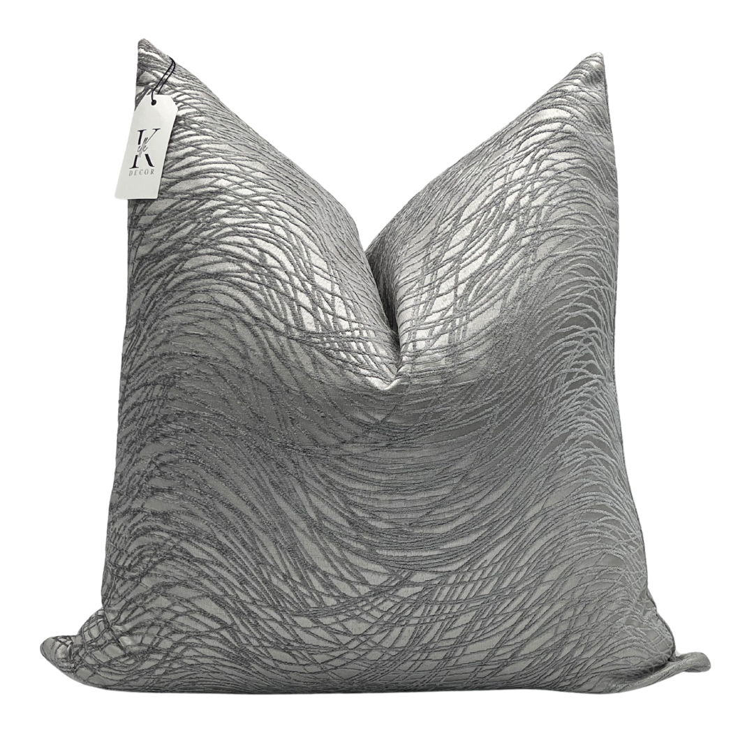 Silver Whimsicle Pillow