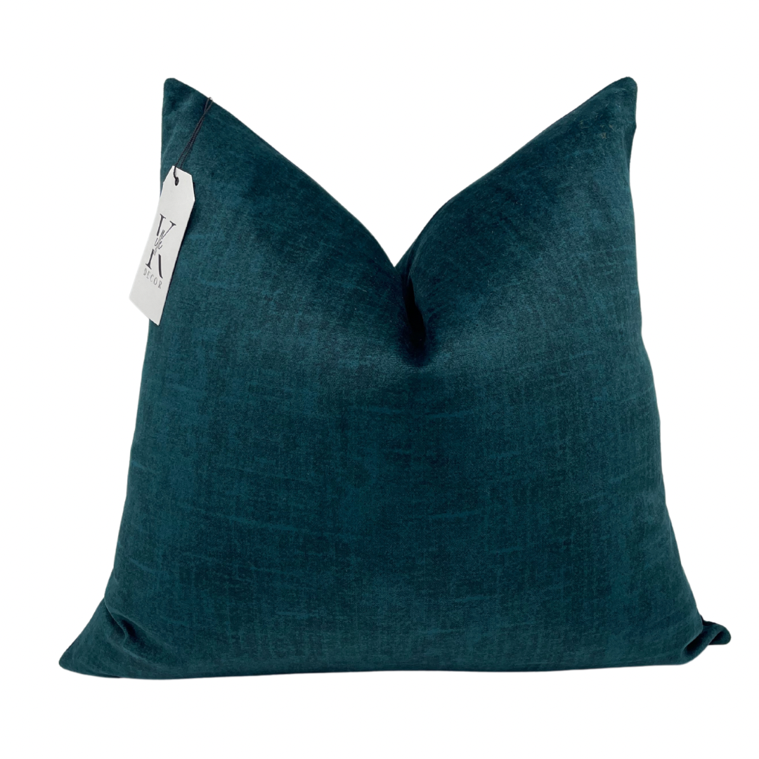 Coastal Teal Pillow