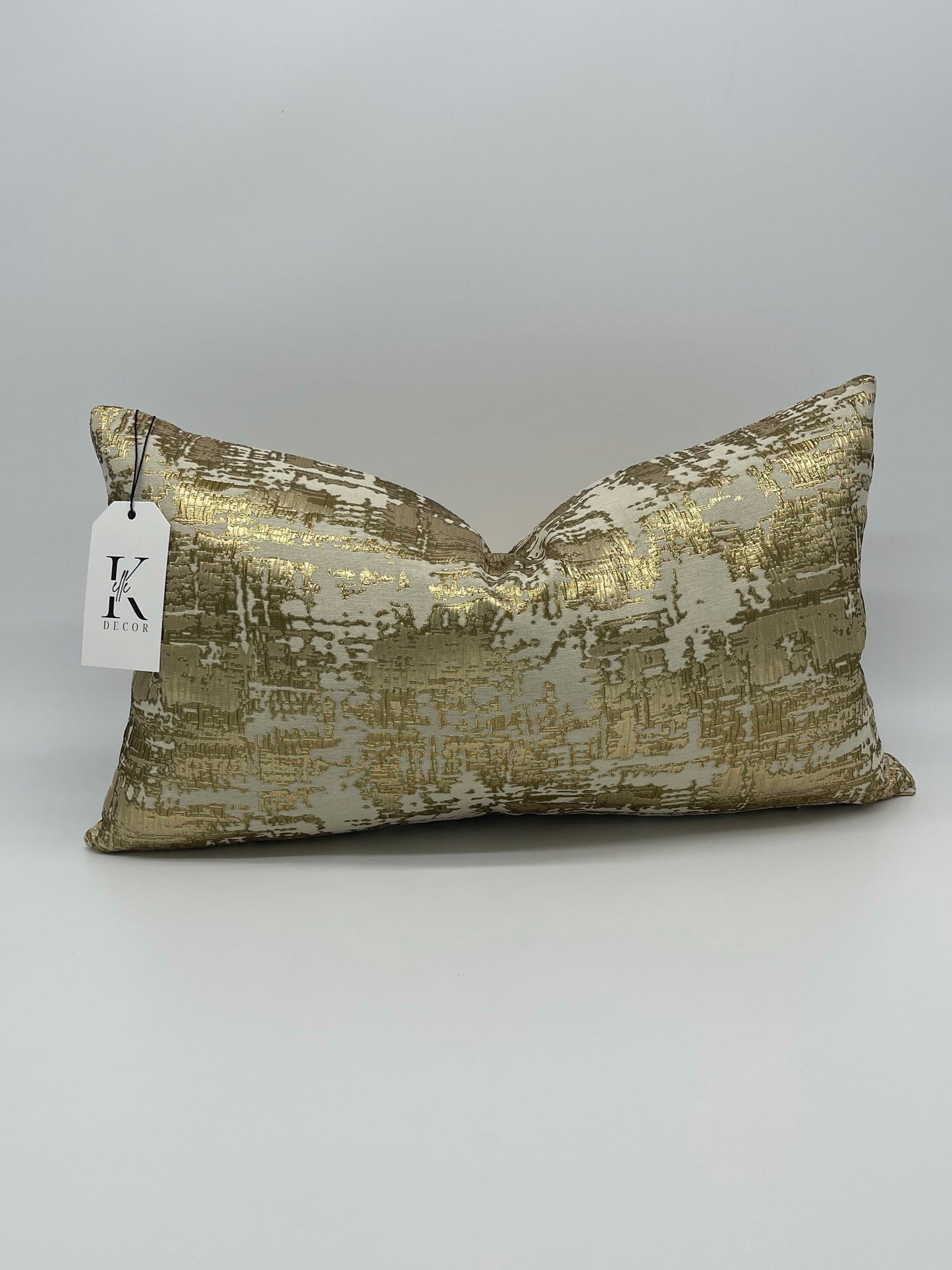 Frosted Gold Pillow