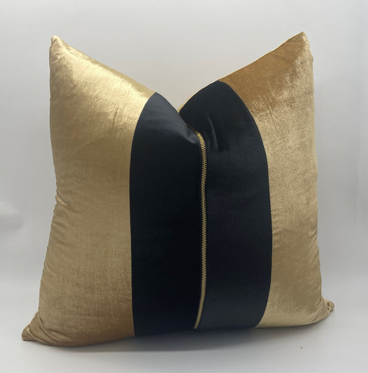 Velvet Zipper Pillow