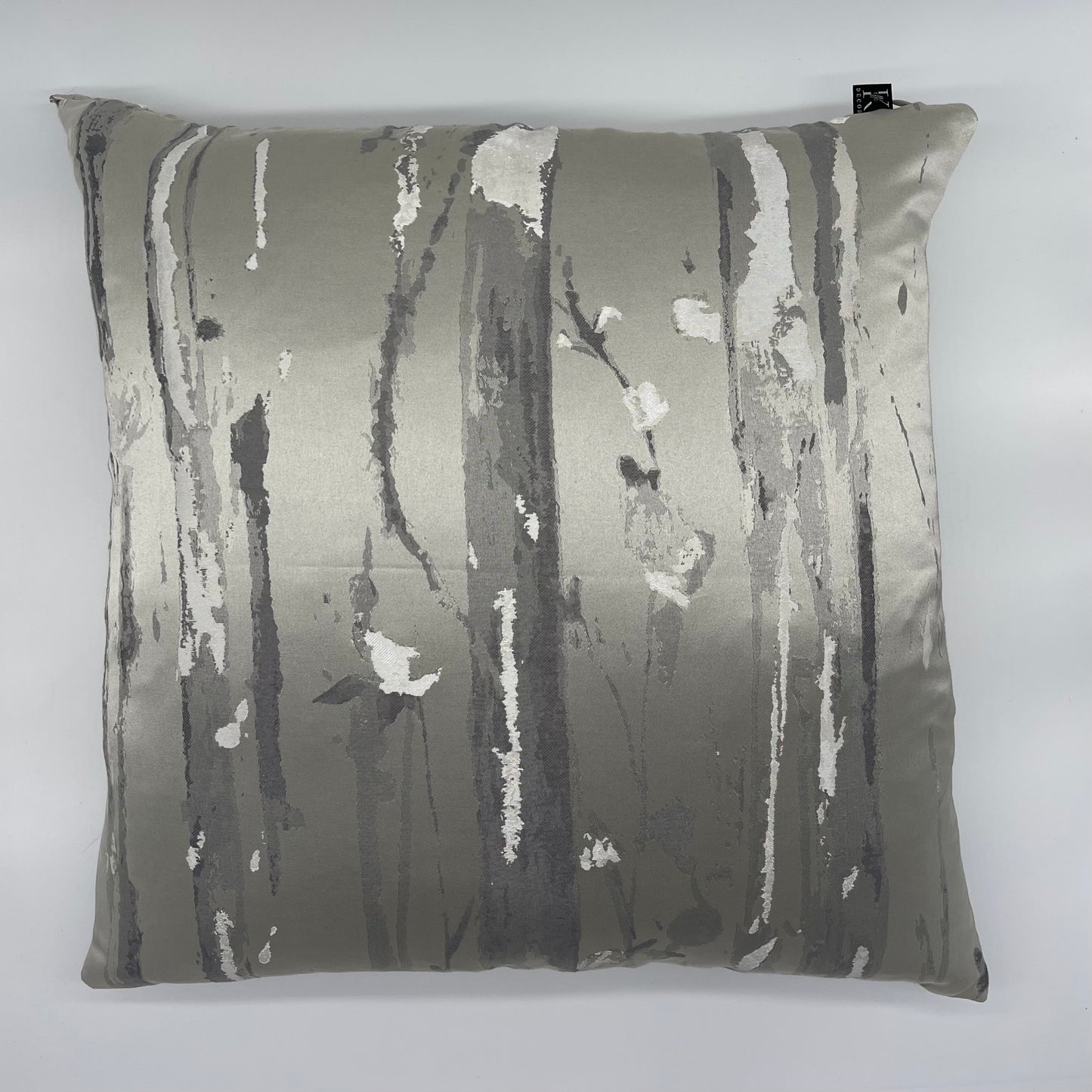 Silver Metallic Pillow