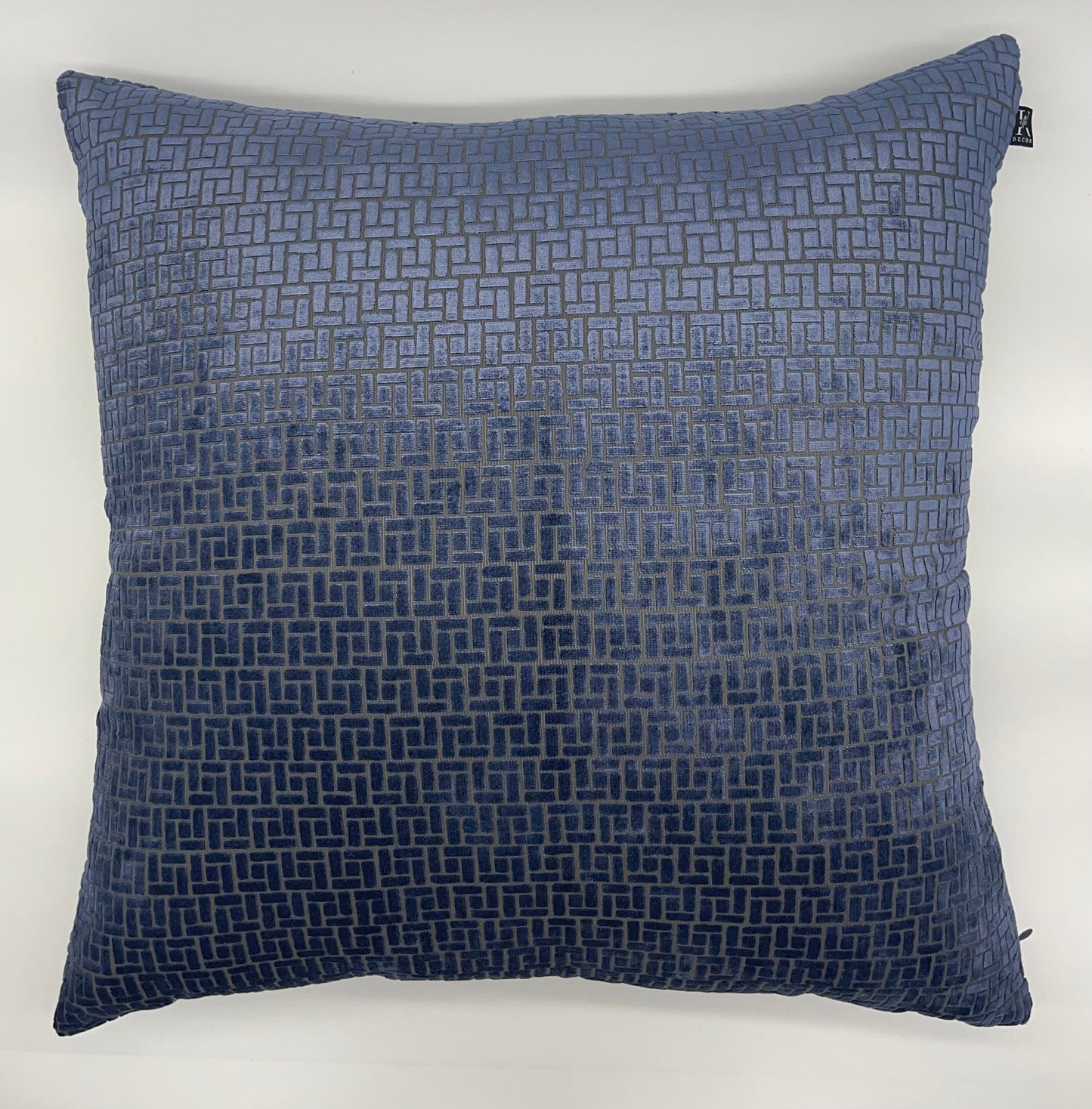 Blue Brick Pillow