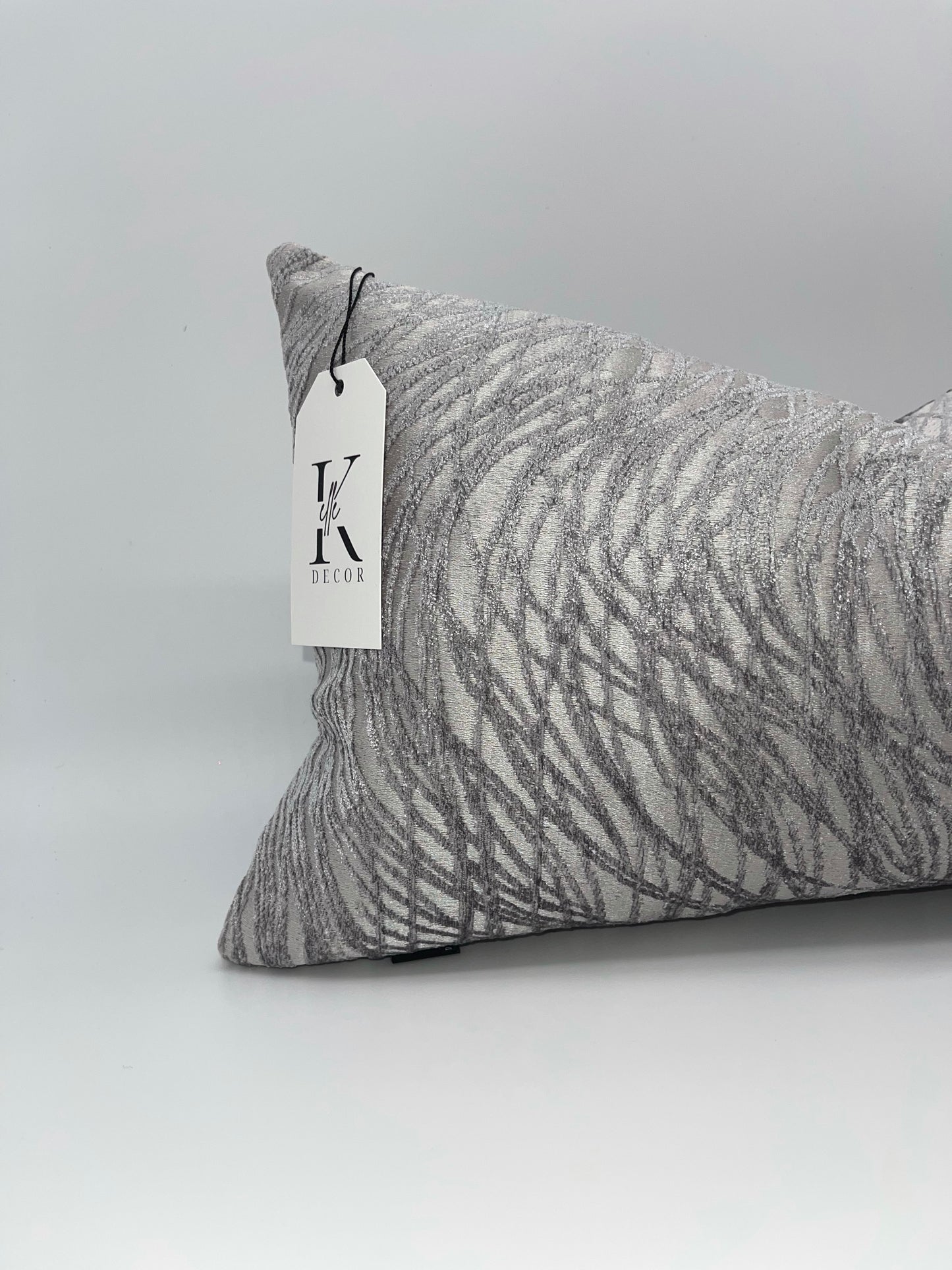 Silver Whimsicle Pillow